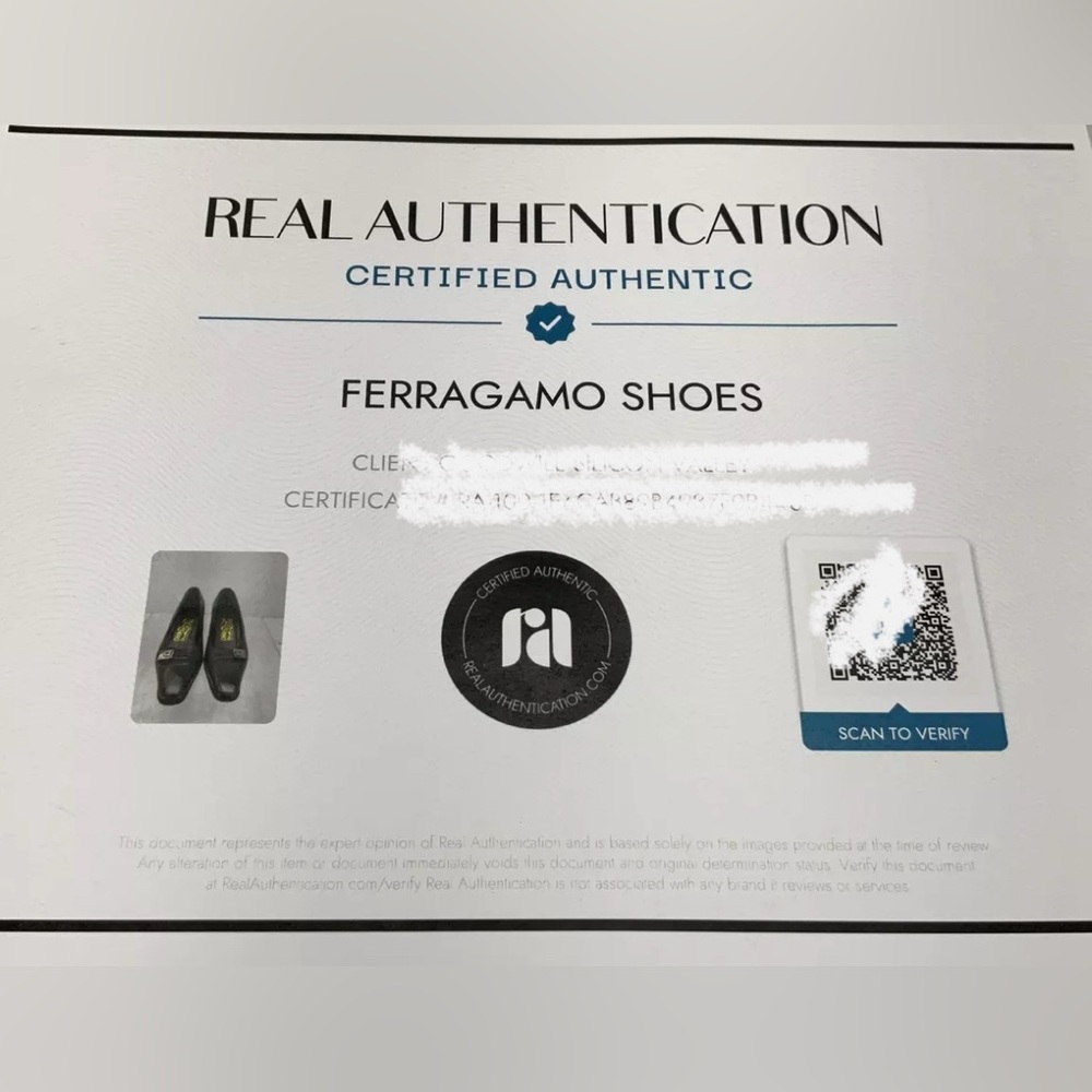 ❌SOLD❌ [Salvatore Ferragamo] Authenticated Leather Kitten Heel Pumps Women’s 5.0 - Picture 11 of 11